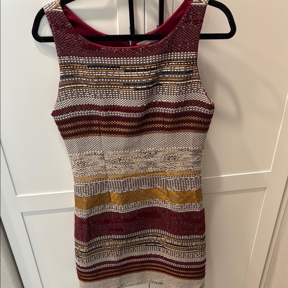 Paper Crown Striped Multicolor Sleeveless Dress sz s - Picture 1 of 5